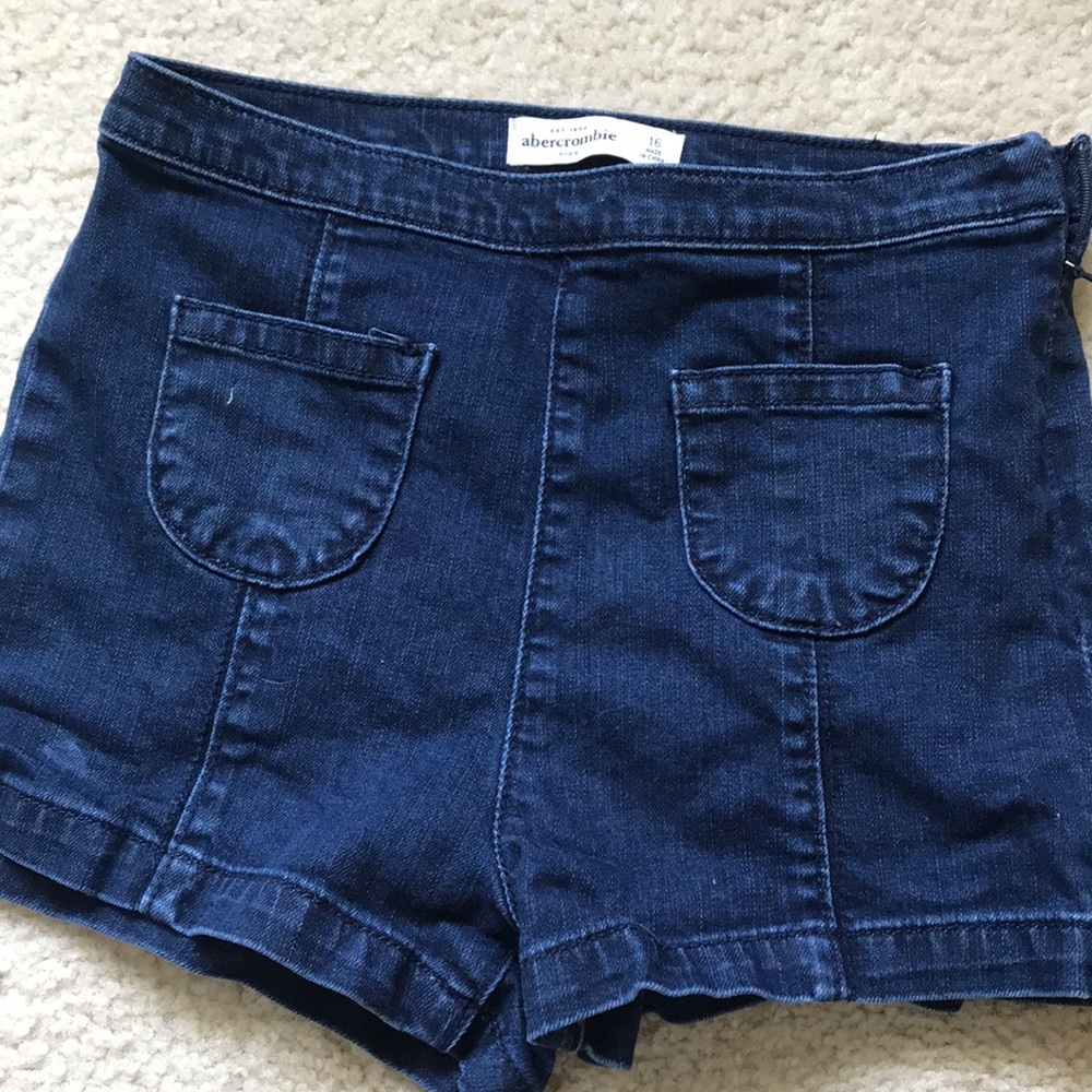 Abercrombie kids denim shorts